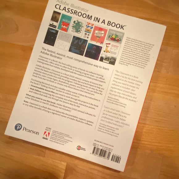 Adobe Illustrator Clasroom in a Book 2020 edition by Brian Wood NEW - Picture 2 of 2